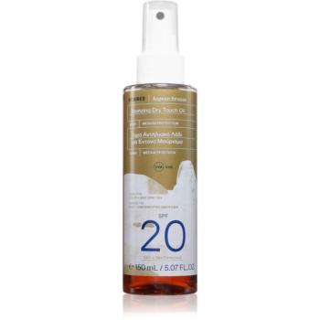 Korres Aegean Bronze száraz olaj a napbarnított bőr kiemelésére SPF 20 150 ml kép