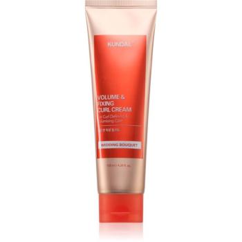 KUNDAL Volume & Fixing Curl Cream Wedding Bouquet formázó krém a hullámok kiemelésére 130 ml kép