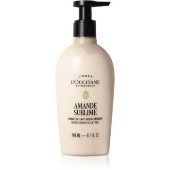 L’Occitane Amande Sublime Quenching Milk Veil hidratáló testápoló tej 240 ml kép
