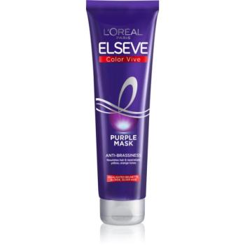 L’Oréal Paris Elseve Color-Vive Purple tápláló maszk a szőke és melírozott hajra 150 ml kép