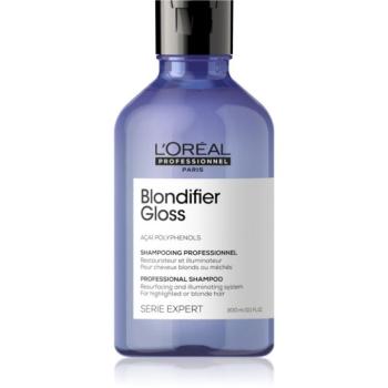 L’Oréal Professionnel Serie Expert Blondifier megszépítő és regeneráló sampon szőkített, melírozott, hideg szőke hajra 300 ml kép