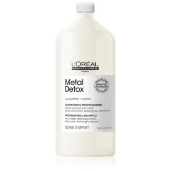L’Oréal Professionnel Serie Expert Metal Detox mélyen tisztító sampon a festett és károsult hajra 1500 ml kép