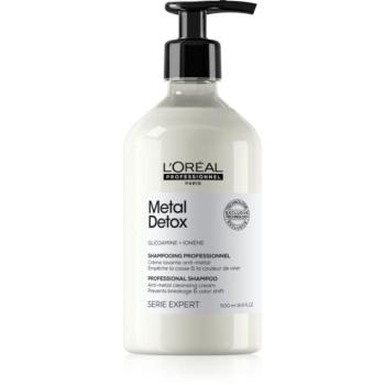 L’Oréal Professionnel Serie Expert Metal Detox mélyen tisztító sampon a festett és károsult hajra 500 ml kép
