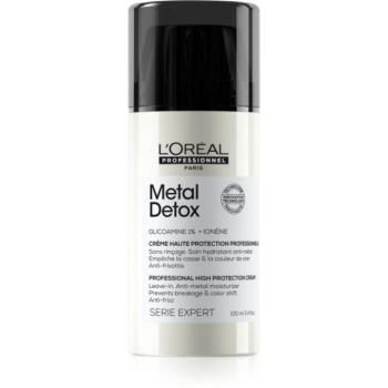 L’Oréal Professionnel Serie Expert Metal Detox védőkrém a töredezett, károsult hajra 100 ml kép