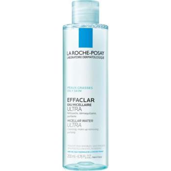 La Roche-Posay Effaclar Ultra tisztító micellás víz problémás és pattanásos bőrre 200 ml kép
