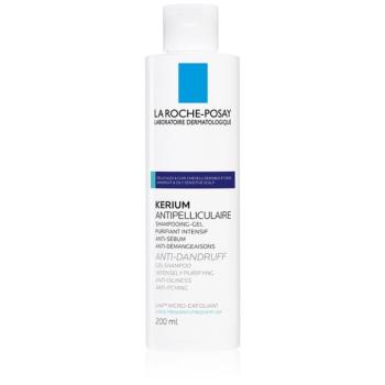 La Roche-Posay Kerium Anti-Dandruff hámlasztó sampon zsíros korpa ellen 200 ml kép