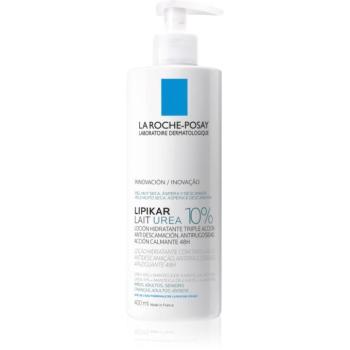 La Roche-Posay Lipikar Lait Urea 10% nyugtató testápoló tej a nagyon száraz bőrre 400 ml kép