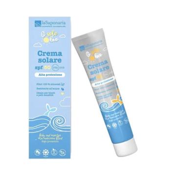 laSaponaria, fényvédő gyermekeknek és érzékeny bőrre SPF 50, BIO, 40 ml