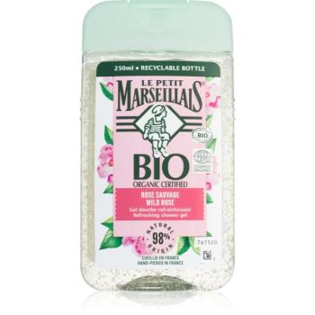 Le Petit Marseillais Bio Wild Rose felfrissítő tusfürdő gél 250 ml kép
