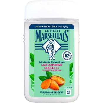 Le Petit Marseillais Sweet Almond Milk BIO krémes tusoló gél 250 ml kép