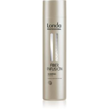 Londa Professional Fiber Infusion Shampoo finom állagú sampon a sérült és festett hajra 250 ml kép