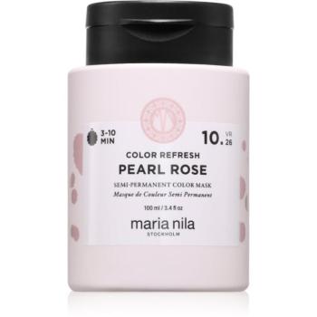 Maria Nila Colour Refresh gyengéd tápláló maszk tartós színes pigmentekkel árnyalat Pearl Rose 10.26 100 ml kép