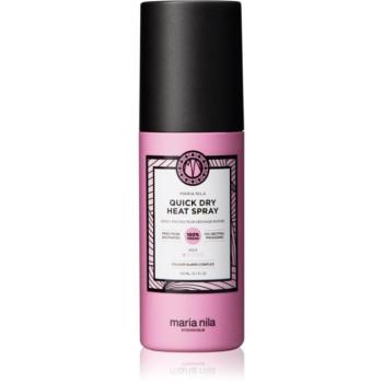 Maria Nila Style & Finish Quick Dry Heat Spray hővédő spray hajsütővassal és hajvasalóval kezelt hajra 150 ml kép