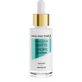 Max Factor Miracle Pure Matte Drops Egységesítő sminkalap a sima és matt arcbőrért 30 ml kép
