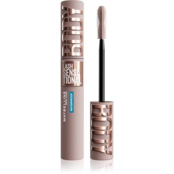MAYBELLINE NEW YORK Lash Sensational Body Waterproof dúsító szempillaspirál vízálló árnyalat Black 9.75 ml kép