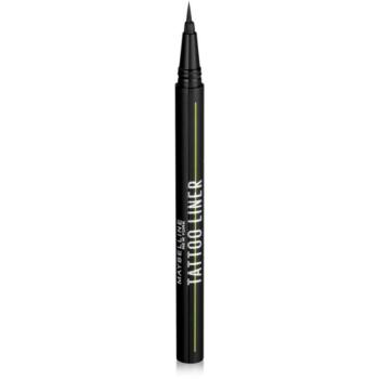 MAYBELLINE NEW YORK Tattoo Liner Ink Pen széles applikátorú szemhéjtus árnyalat Black 1 ml kép