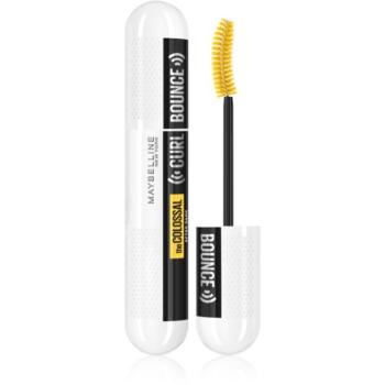 MAYBELLINE NEW YORK The Colossal Curl Bounce After Dark dúsító és göndörítő szempillaspirál extra fekete 10 ml kép