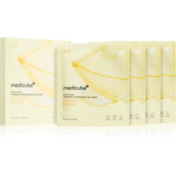Medicube Kojic Acid Turmeric Brightening Gel Mask hidratáló és világosító maszk géles textúrájú 4 db kép