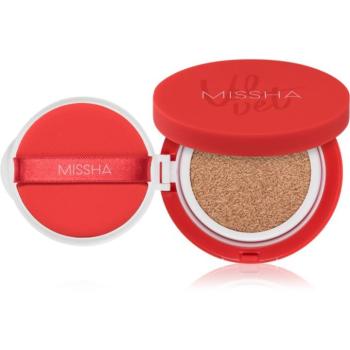 Missha Velvet Finish Cushion tartós alapozó sminkszivaccsal SPF 50+ Beige 15 g kép