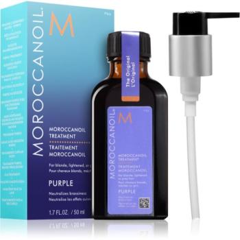 Moroccanoil Treatment Purple tápláló olaj szőke és ősz hajra 50 ml
