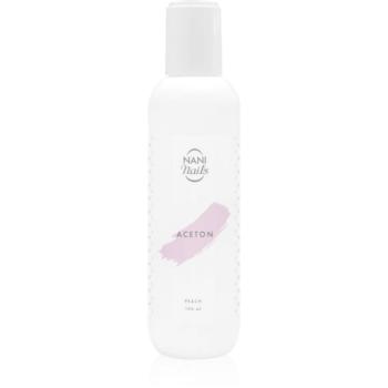 NaniNails NANI Peach tiszta aceton a gél lakk eltávolítására 100 ml
