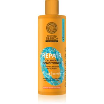 Natura Siberica Oblepikha Siberica Repair regeneráló kondicionáló száraz és sérült hajra 400 ml kép
