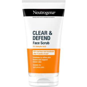 NEUTROGENA Clear & Defend Face Scrub 150 ml kép