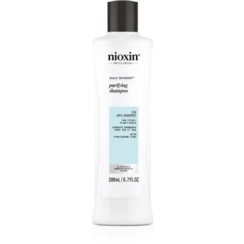 Nioxin Scalp Recovery Purifying Shampoo sampon ritkuló és vékonyszálú hajra korpásodás ellen 200 ml kép