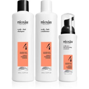 Nioxin System 4 ajándékszett a sérült és festett hajra 3 db kép