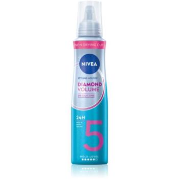 NIVEA Diamond Volume fixáló hab dús és fényes hajért 150 ml kép