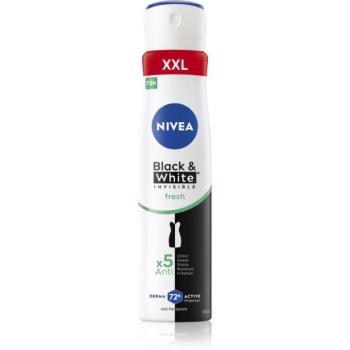 NIVEA Invisible Black & White Fresh izzadásgátló spray hölgyeknek 250 ml kép