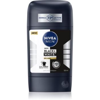 NIVEA MEN Black & White Epic Night izzadásgátló stift uraknak 50 ml kép