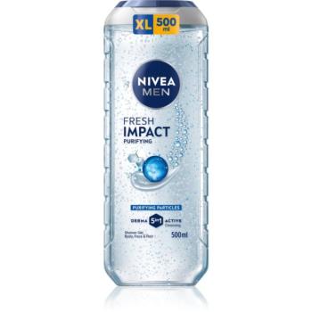 NIVEA MEN Fresh Impact fürdőgél férfiaknak 500 ml kép
