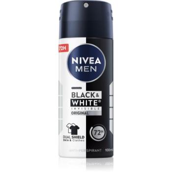 NIVEA MEN Invisible Black & White izzadásgátló spray uraknak 100 ml kép