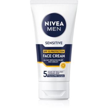 NIVEA MEN Sensitive védőkrém uraknak SPF 15 75 ml kép