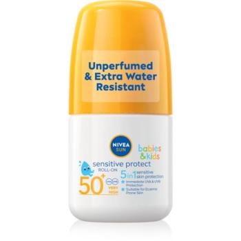NIVEA SUN Babies & Kids gyermek napozótej roll-on SPF 50+ 50 ml kép