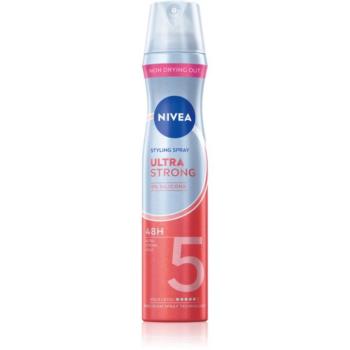 NIVEA Ultra Strong Hajlakk az extra erős tartásért szilikonmentes 250 ml kép