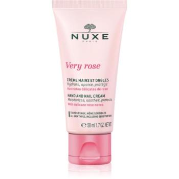 Nuxe Very Rose Hand And Nail Cream kéz- és körömápoló krém rózsavízzel 50 ml kép