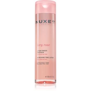 Nuxe Very Rose Refreshing Tonic Lotion frissítő tonik minden bőrtípusra 200 ml kép