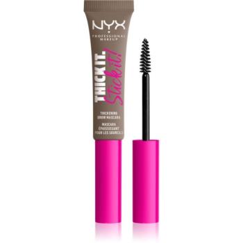 NYX Professional Makeup Thick it Stick It Brow Mascara szemöldök és szempillaspirál 7 ml kép