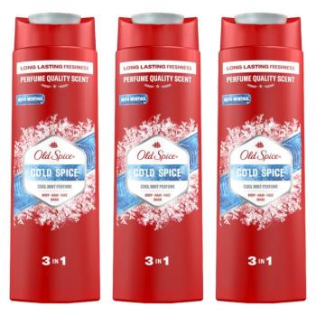 Old Spice Cold Spice 3in1 férfi Tusfürdő 3x400ml kép