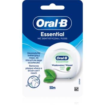 Oral-B Essential Floss Mint viaszolt mentolos fogselyem m kép