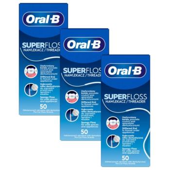 Oral-B Superfloss Fogselyem 3x50db kép