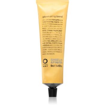 Oway Shield & Finish Glimmering Bond extra erős gél tartós és fényes frizuráért 100 ml kép
