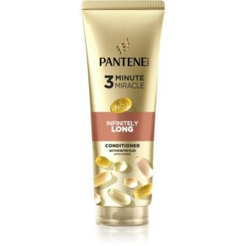 Pantene 3 Minute Miracle Infinitely Long regeneráló kondicionáló a gyenge és sérült hajra 220 ml kép