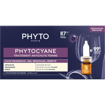 PHYTO Phytocyane Care a progresszív hajhullás ellen nőknek 12 × 5 ml kép