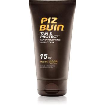 Piz Buin Tan & Protect napozást elősegítő védő tej SPF 15 150 ml kép