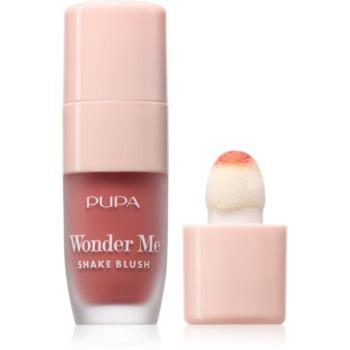 PUPA Milano Wonder Me Shake Blush krémes arcpirosító az élénk bőrért árnyalat 001 5.5 ml kép
