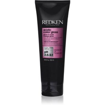 Redken Acidic Color Gloss Gloss-in-Mask tápláló és hidratáló hajmaszk a fénylő és selymes hajért 250 ml kép
