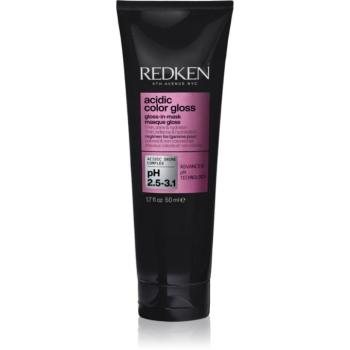 Redken Acidic Color Gloss Gloss-in-Mask tápláló és hidratáló hajmaszk a fénylő és selymes hajért 50 ml kép